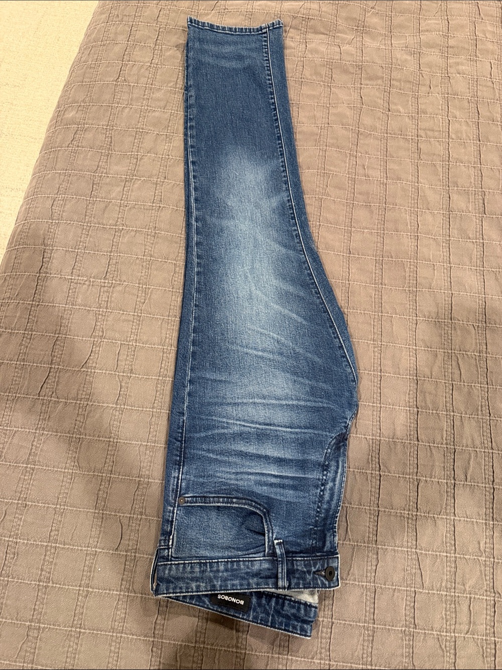 Bonobos Skinny Stretch Denim in Faded Blue